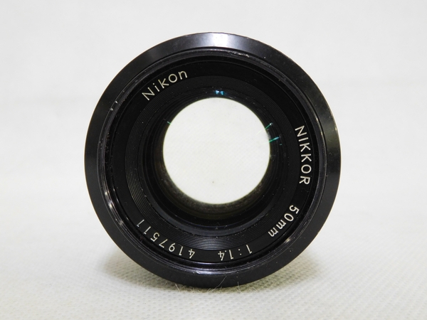 ジャンク NIKKOR 50mm 1.4 レンズ 一眼カメラ用 ニコン N1705551
