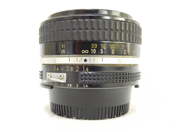ジャンク NIKKOR 50mm 1.4 レンズ 一眼カメラ用 ニコン N1705551