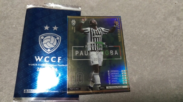 WCCF 2015-16 POY ポール・ポグバ 未登録