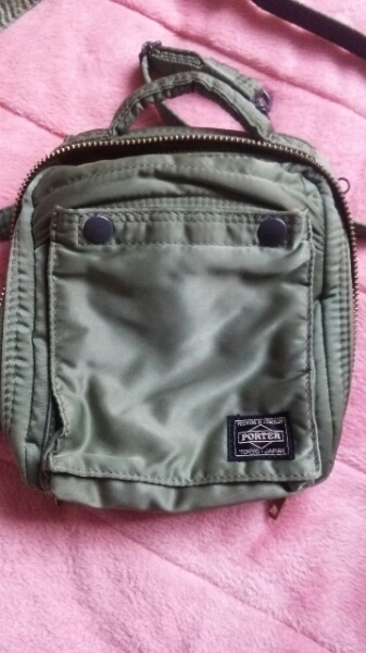 porter ポーター ミニショルダーバッグ カーキ 激美品 【公式通販】