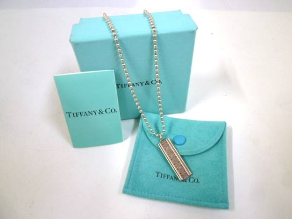 082-166●ティファニー/Tiffany アトラスネックレス　中古