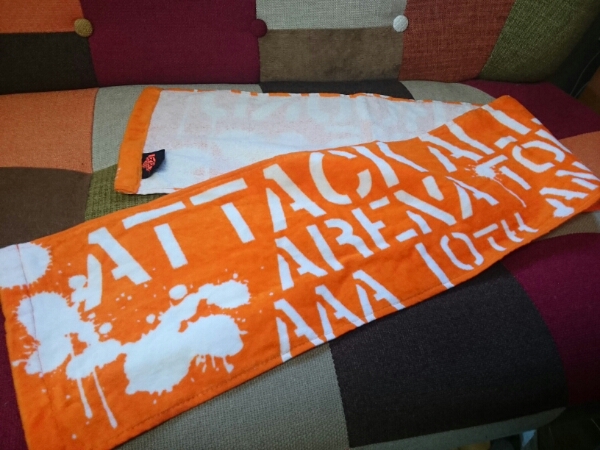 AAA 10th Anniversary★ マフラータオル 【 橙 西島隆弘 】