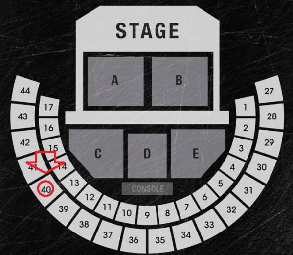 3/6★BIGBANG WORLD TOUR MADE IN SEOUL★40区 11～15列 1枚