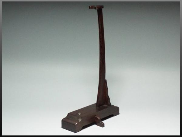 静岡】248S 花梨材 刀掛け 武具 高さ52cm 鍔 【公式通販】