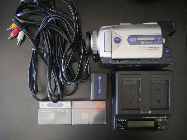 動作良好】ソニー MiniDV ハンディカム SONY DCR-TRV50 デジタルビデオ