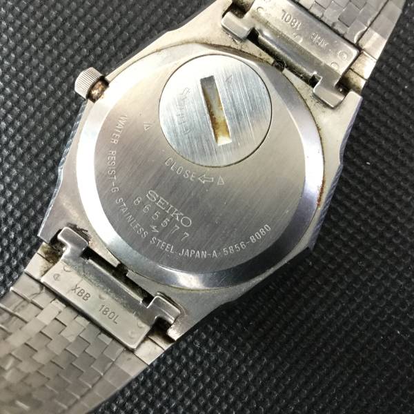 G528　セイコー キングクォーツ 5856-8080　SEIKO