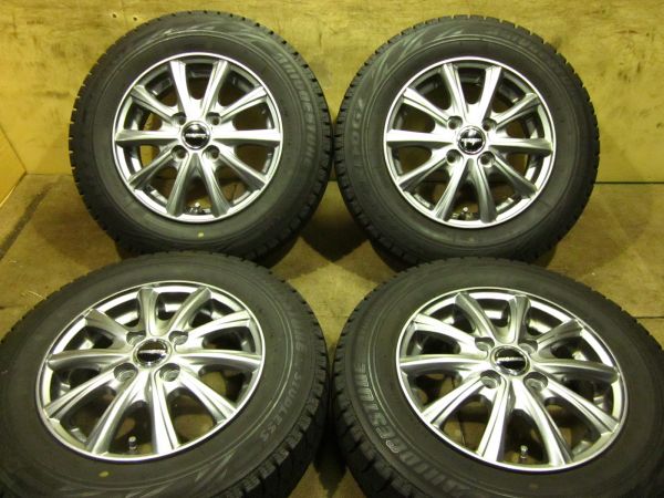45 4.5J ブリヂストン 14in 4H100 中古 pcd100」の人気商品一覧 バリ溝 