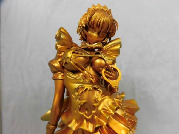 ②☆ダイキ工業 一騎当千GG 呂蒙子明 1/4 ゴールドverジャンク品
