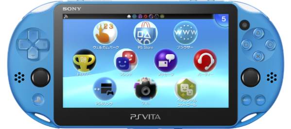 ◆新品 PlayStation Vita ◆PCH-2000 Wi-Fiモデル アクアブルー