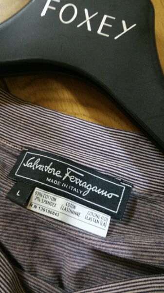 美品☆直営店購入フェラガモラインストーンL