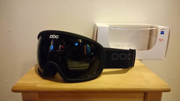 WF poc Mid Goggles Ski Fit Wide Orange Zink fovea（スポーツ