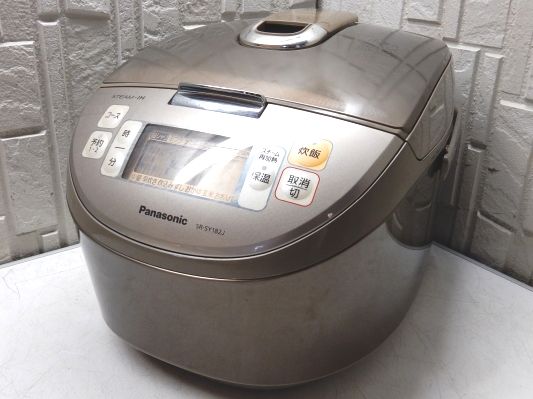 1スタ☆Panasonic スチームIHジャー/1升炊飯器 SR-SY182J ヨドバシ.com