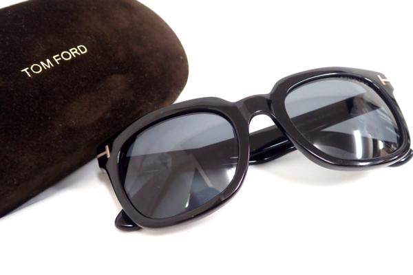 美品◆TOMFORD トムフォード Campbell サングラス TF198 黒