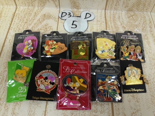 ホセキャリオカ&パンチート他 ピンバッジ10個 生誕100周年等D3D5