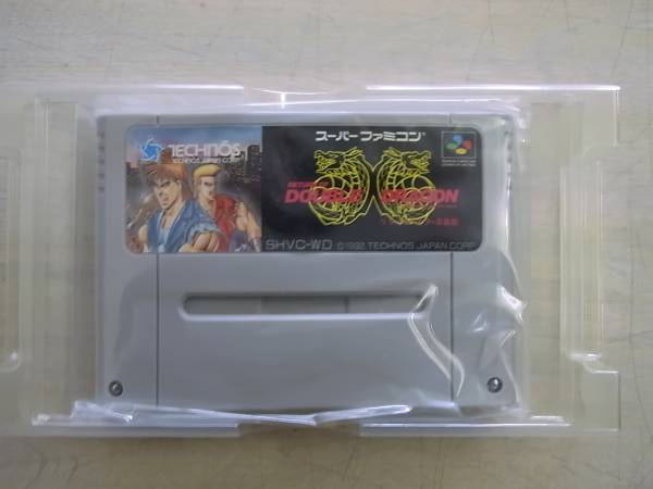 スーパーファミコン　リターン・オブ・ダブルドラゴン。新品