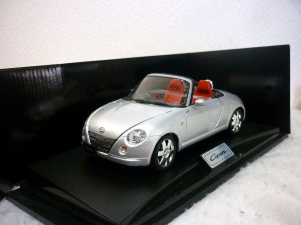 ダイハツ コペン COPEN 1/18 ミニカー 非売品 シルバー 【公式通販】