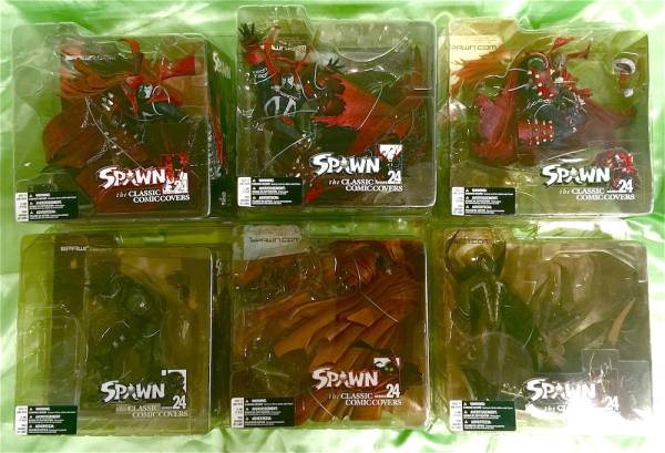 Spawn Comic Classic 0 Series Covers McFarlane The Issue Figure