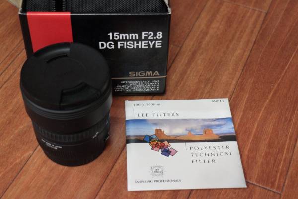 シグマ 15mm F2.8 DG EX FISHEYE キヤノン用 おまけあり キヤノン用