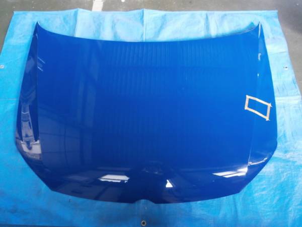 良品 6R ポロ ボンネット ブルー