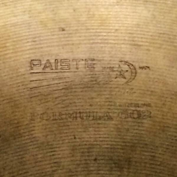 ☆ヴィンテージ☆ Paiste Formula 602 Sound Edge Hi-Hat 14''