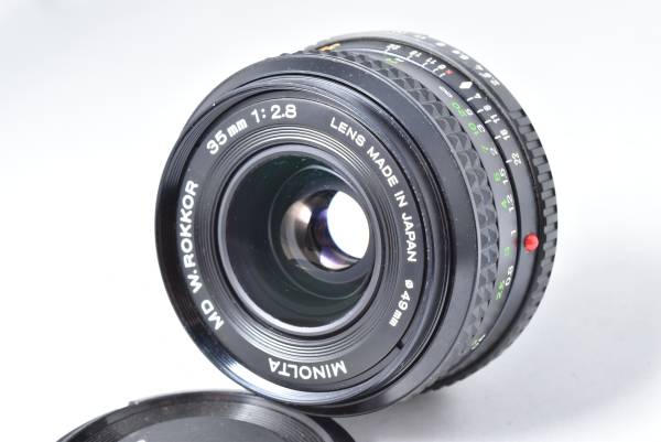 ★ほぼ新品級★ ミノルタ MINOLTA MD ROKKOR 35mm F2.8