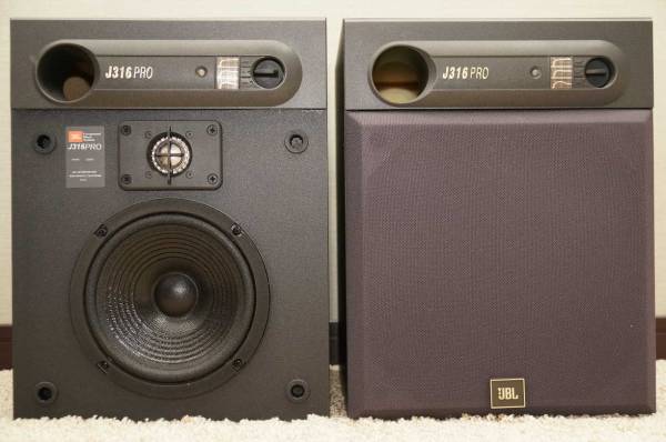 美品中古】JBL製スピーカーJ316PRO(ペア) 一般 家電、AV、カメラ