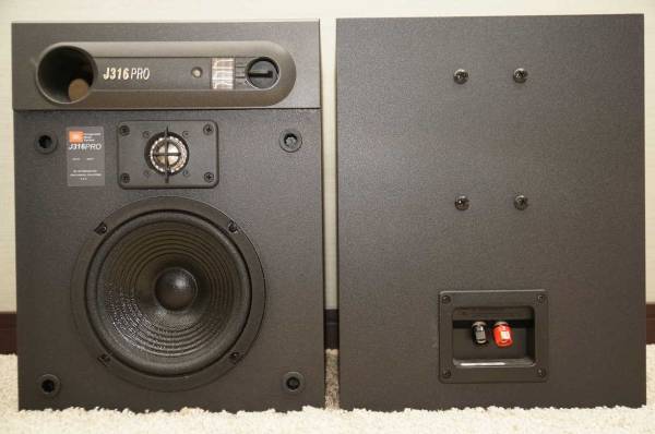 美品中古】JBL製スピーカーJ316PRO(ペア) 一般 家電、AV、カメラ
