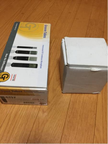 GT57 Tubes Groove 保管品 ほぼ未使用 FET コンデンサーマイクGROOVE