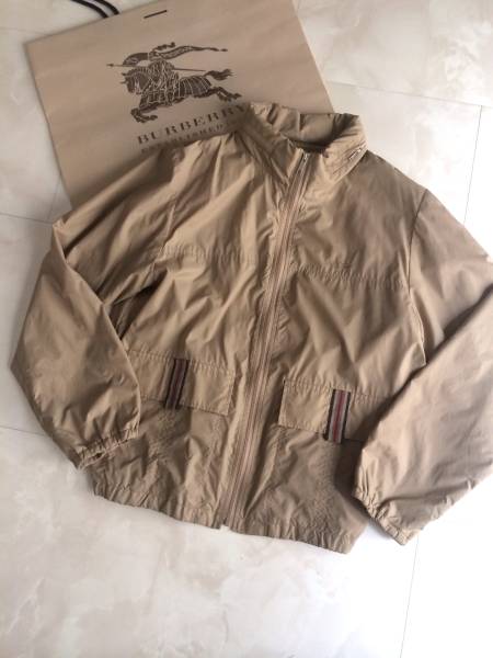 バーバリー★スプリングブルゾンM140.150美品正規品