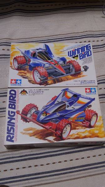 ミニ四駆 ライジングバード＆ウイニングバード 当時物 訳あり []