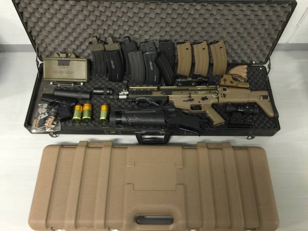 次世代　SCAR L CQC グレネード　マガジン　その他多数