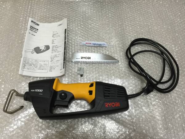 RYOBI 電気のこぎり ASK-1000 (電動のこぎり) 美品