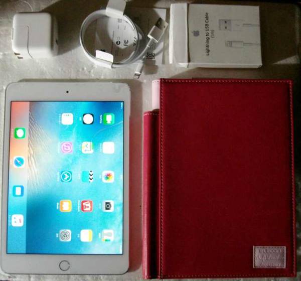 iPad mini4 Wi-Fi+Cellular 16GB SIMフリーMK702J/A+おまけUSED