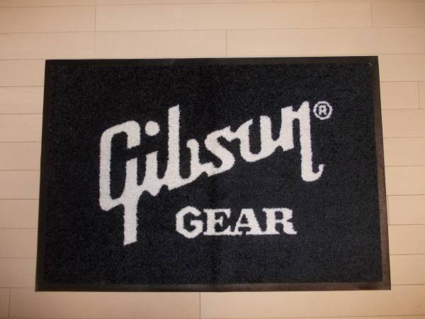 Gibson 　ロゴ　カーペット　マット レスポール