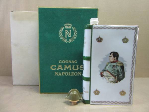 カミュ CAMUS ブック ナポレオン 白 替栓・箱付■古酒 未開封