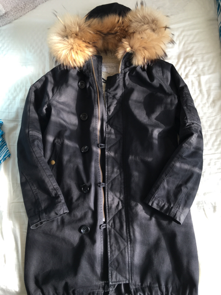 ユナイテッドアローズ UNITED ARROWS モッズコート ファー M ブランド