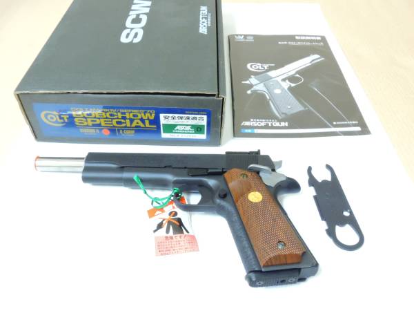 未使用保管品 ガスガン WA コルト BOB CHOW VerII #030501