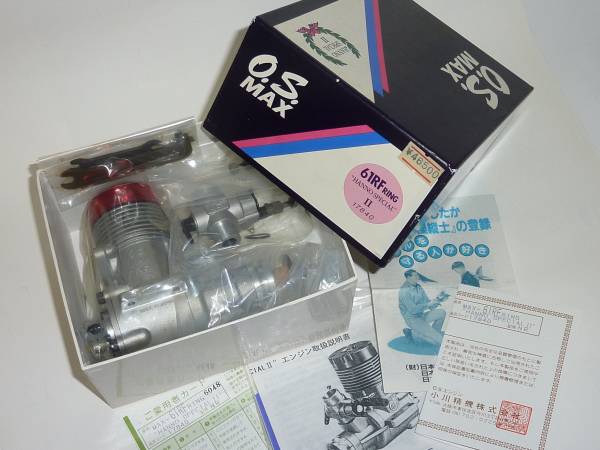O.S.MAX 61RF ABC 小川精機 ラジコン飛行機用エンジン未使用 OS ABC-P