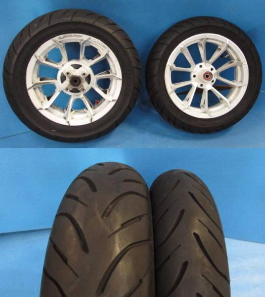 グロム JC61 YOKOワイドホイール前後 タイヤ付き