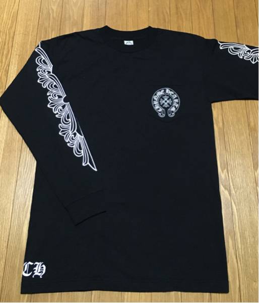 ロサンゼルス限定 CHROME クロムハーツ HEARTS ロンT 入手困難Chrome