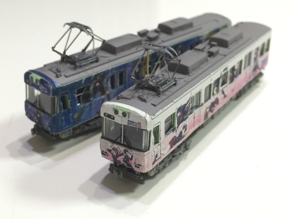 【特製品】鉄コレ 京阪600形「中二病でも恋がしたい！」仕様