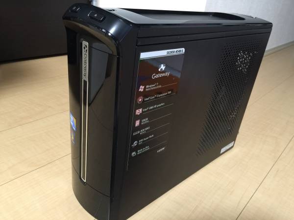 中古・半ジャンク】Gateway SX2850-N34D/L本体のみ Win10対応