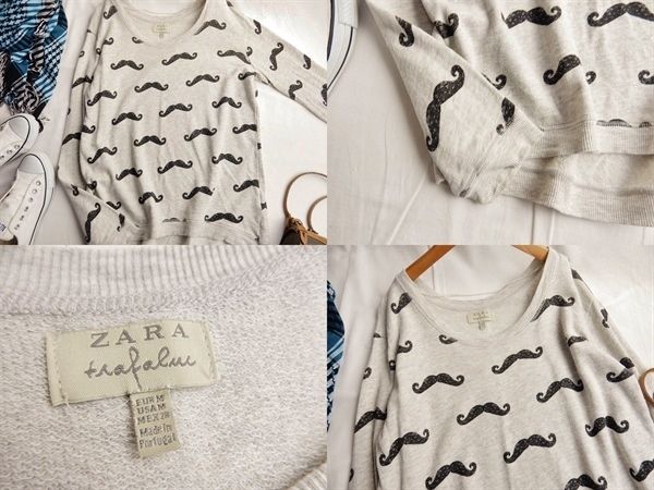 ザラ ZARA ♪可愛い柄トップス♪