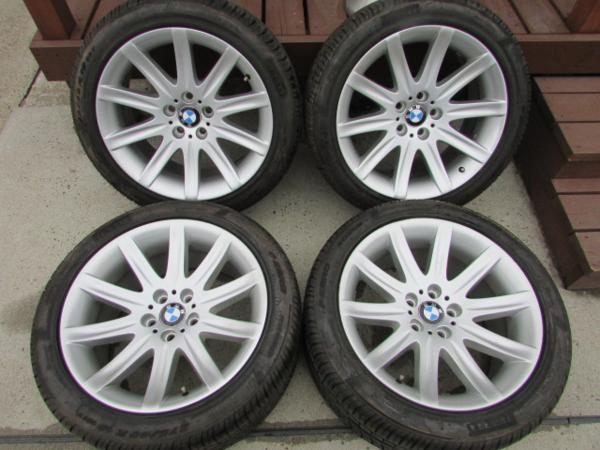 BMW E65 E66 純正品 バリ山 19インチ 4本セット 19インチ タイヤ