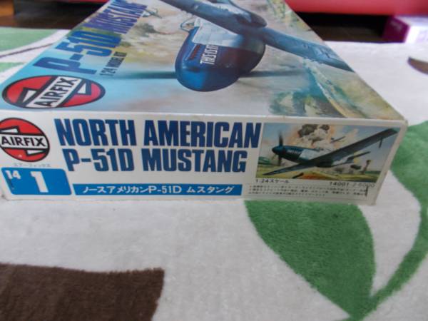 P-51D 1⁄24 Mustang Airfix North American build full Model AIRFIX