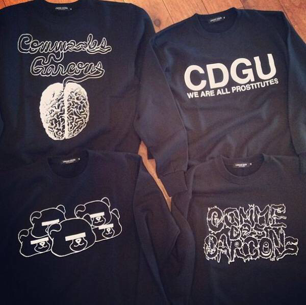 DSM 2周年 限定 アンダーカバー × コムデギャルソン ロゴ 黒 M