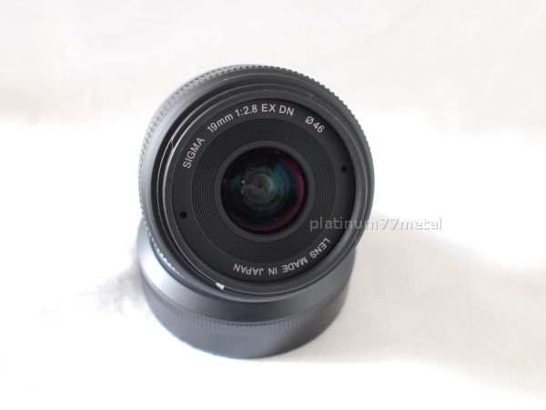 シグマ Sigma 19mm F2.8 EX DN ソニー Eマウント用 高性能レンズ