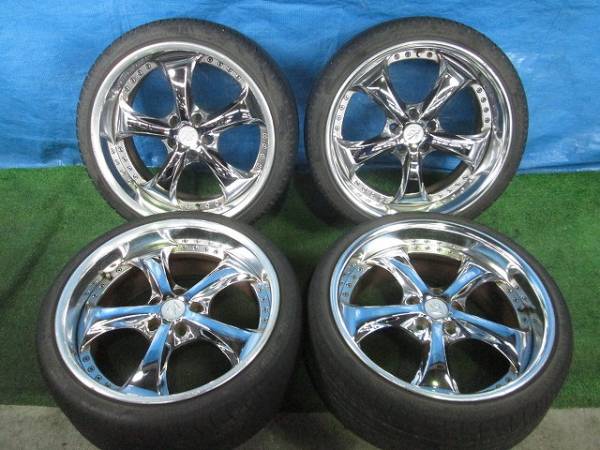 ●○WORK VS 深リム　19Ｘ9Ｊ、19Ｘ10Ｊ　４本　タイヤは保護用