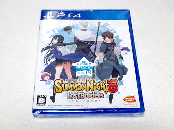 新品 PS4 サモンナイト6 失われた境界たち 初回特典付 未開封