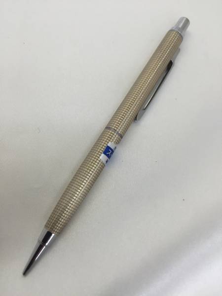 Newman 格子柄 シャープペンシル 食刻加工 エッチング NEWMAN